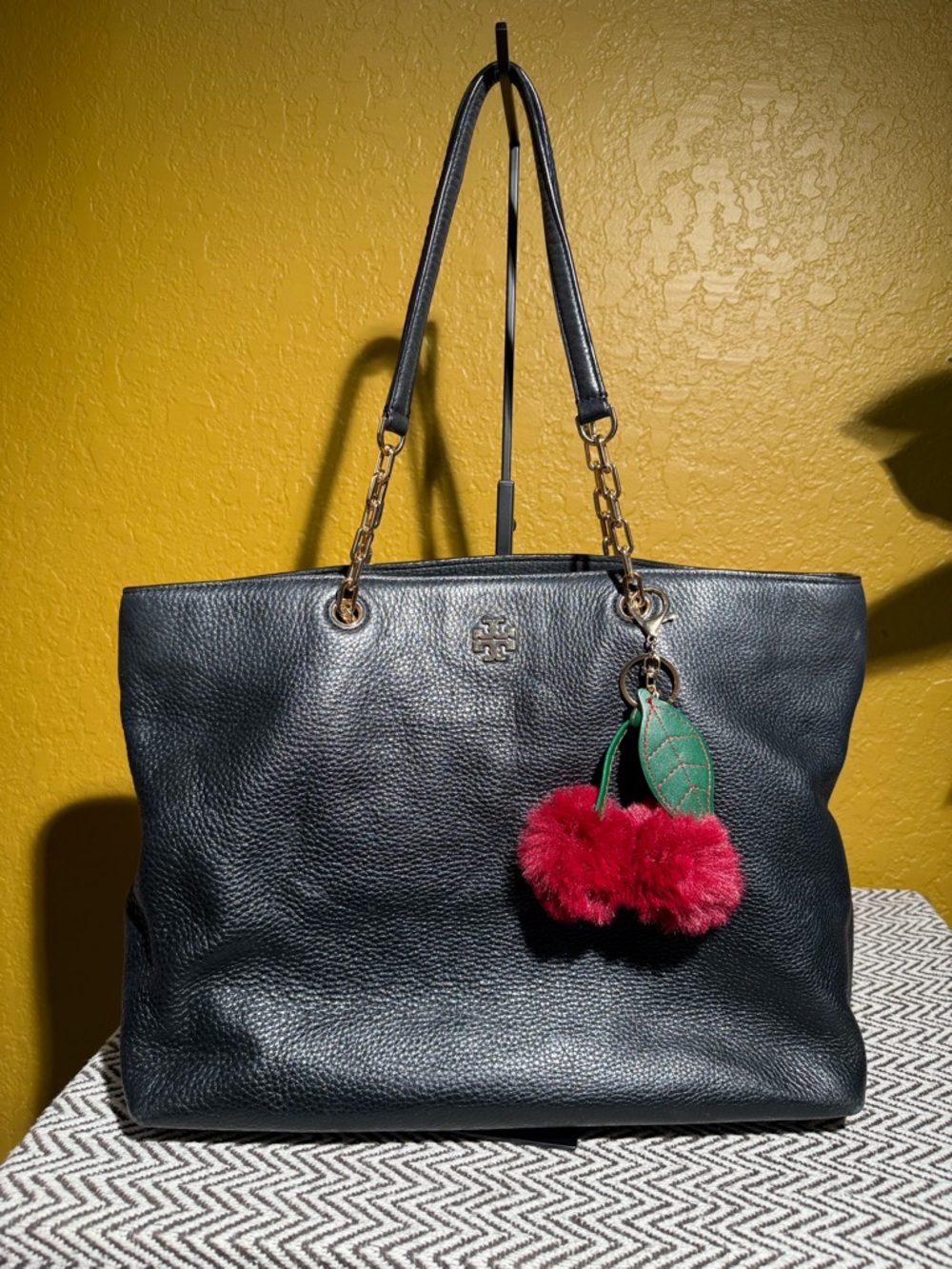 Plush Cherry Pom-Pom Bag Charm - Choice of One - Picture 6 of 9